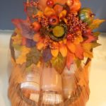 harvest pumpkin gift basket
